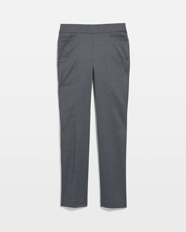 Brigitte Diamond Print Slim Pants - image 5